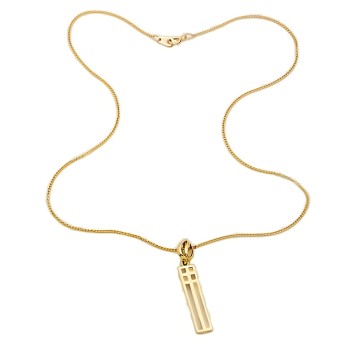 9ct gold 2.7g 16 inch Pendant with chain